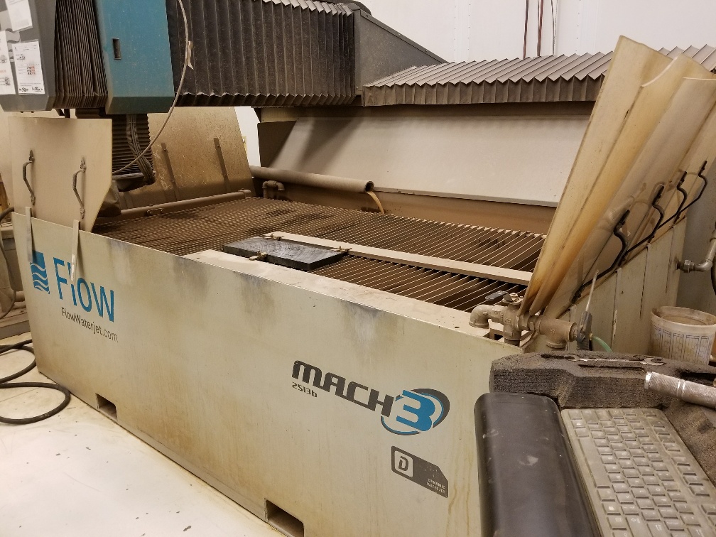 2015 Flow Mach 3 2513B Waterjet Cutting System (#3455)